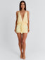 FINA MINI DRESS YELLOW POLKA DOT Mini Dress 