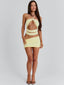 FLIC MINI DRESS YELLOW Mini Dress 