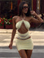 FLIC MINI DRESS YELLOW Mini Dress 