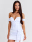 FRAYDIS MINI DRESS WHITE Mini Dress 