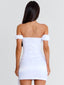 FRAYDIS MINI DRESS WHITE Mini Dress 