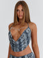 GAIAH CROP TOP SNAKE Crop Top 