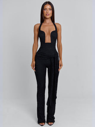 GIGIANA JUMPSUIT BLACK Jumpsuit 