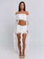 GILDA MINI SKIRT WHITE Mini Skirt 
