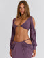 HADASA CROP TOP PURPLE Crop Top 