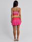 HALLIE TOP OCEAN SUNSET Crop Top 