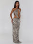 HITHER MAXI DRESS ZEBRA Maxi Dress 