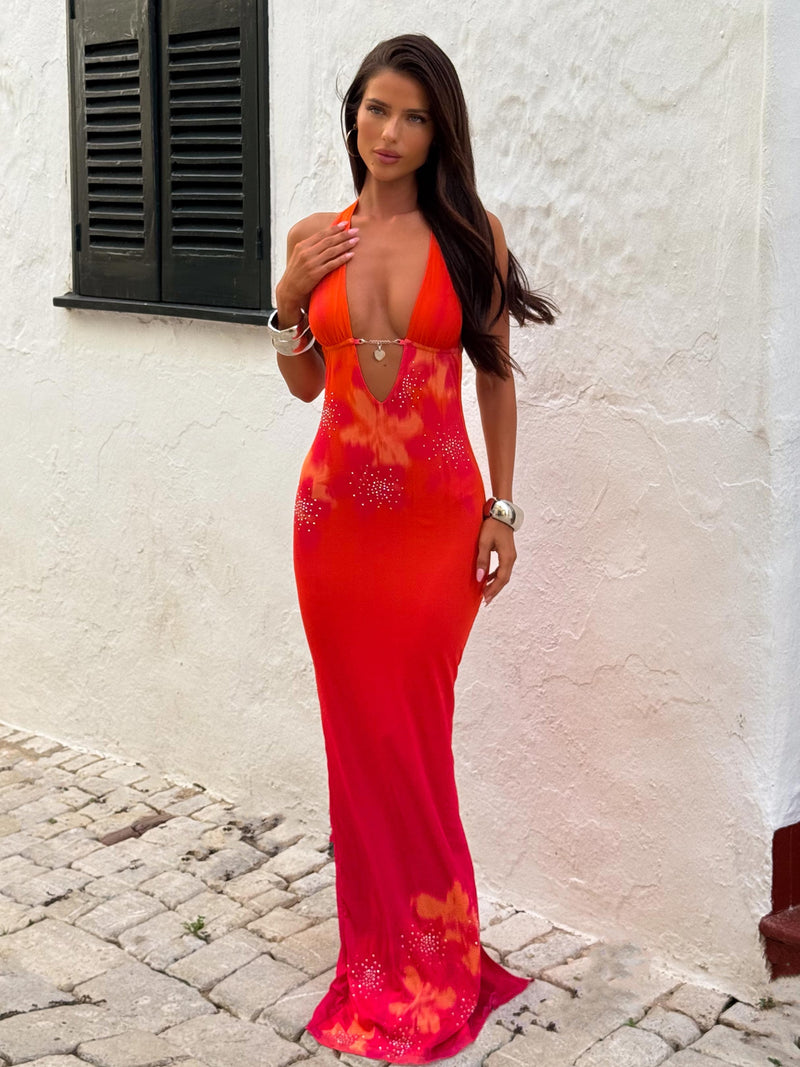 WOLFE MAXI DRESS SUNSET Maxi Dress 