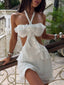 ZADIE MINI DRESS WHITE Mini Dress 