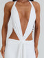 ISABELA CAPRI JUMPSUIT WHITE Jumpsuit 