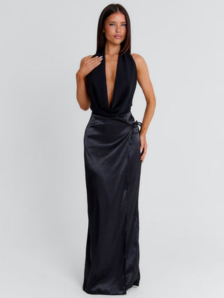 ISHA MAXI DRESS BLACK Maxi Dress 