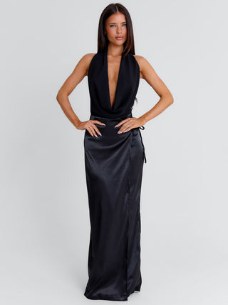 ISHA MAXI DRESS BLACK Maxi Dress 