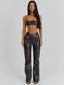 ISHANI CROP TOP CHOCOLATE BROWN Crop Top 