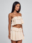 ISIDORA TOP BEIGE Crop Top 