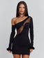 ISOLDE MINI DRESS BLACK Mini Dress 
