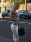 JAKAIA CAPRI PANTS WHITE Pants 