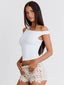 CRISTINA SHORTS CREAM Shorts 
