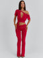 JANIYA PANTS RED Pants 