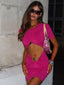 JAYNE MINI DRESS FUCHSIA Mini Dress 