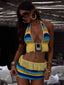 JULEAH CROP TOP YELLOW STRIPE Crop Top 