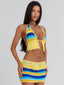 JULEAH CROP TOP YELLOW STRIPE Crop Top 