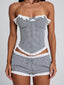 JUNNIE CORSET BLACK GINGHAM Corset 