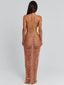 KAELANI MAXI DRESS ROSE GOLD Maxi Dress 
