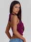 KAMILA CROP TOP PURPLE Crop Top 
