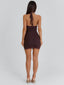 KAMILLA MINI DRESS BROWN Mini Dress 