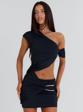 KARENNE MINI DRESS BLACK Mini Dress 