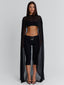 CHEYENE CAPRI PANTS BLACK Pants 