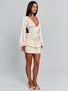 KARMIN MINI DRESS IVORY Mini Dress 