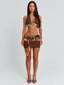 KATEY TOP BROWN Crop Top 