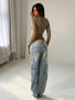 KATNESS PANTS LIGHT WASH DENIM Pants 