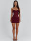 KAYAH MINI DRESS WINE Mini Dress 