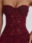 KAYAH MINI DRESS WINE Mini Dress 