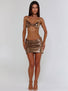 KELLA MINI DRESS BRONZE Mini Dress 