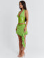 KELLEE MINI SKIRT GREEN Mini Skirt 