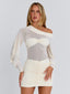 KILIE MINI DRESS BEIGE Mini Dress 