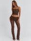 KOURTNEY PANT BROWN Pants 
