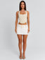 NOVAI MINI SKIRT WHITE Mini Skirt 