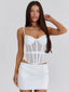 LAVANYA MINI SKIRT WHITE Mini Skirt 