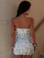 LAVIA MINI DRESS SILVER Mini Dress 