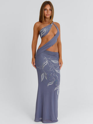 LEATRICE MAXI DRESS SLATE Maxi Dress 