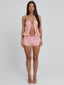 LEILA PLAYSUIT PINK Playsuit 