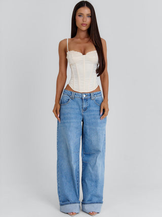 LINDA CORSET TOP IVORY Corset 