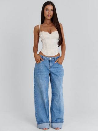 LINDA CORSET TOP IVORY Corset 