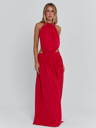 LORETTA MAXI DRESS RED Maxi Dress 