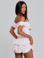 LORRAINE MINI DRESS PINK Mini Dress 