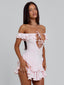LORRAINE MINI DRESS PINK Mini Dress 